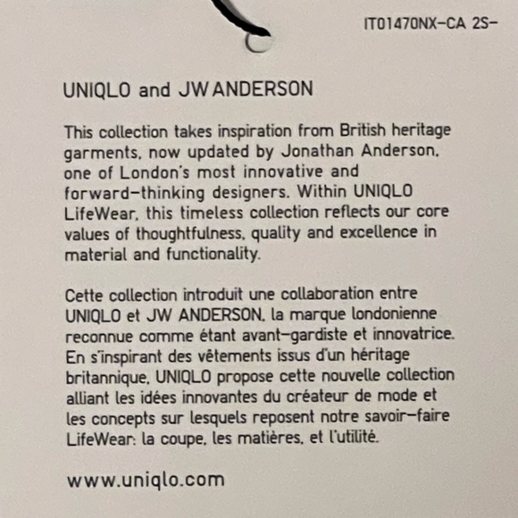 NWT JW ANDERSON x UNIQLO Beige Dress with Belt - Picture 8 of 11